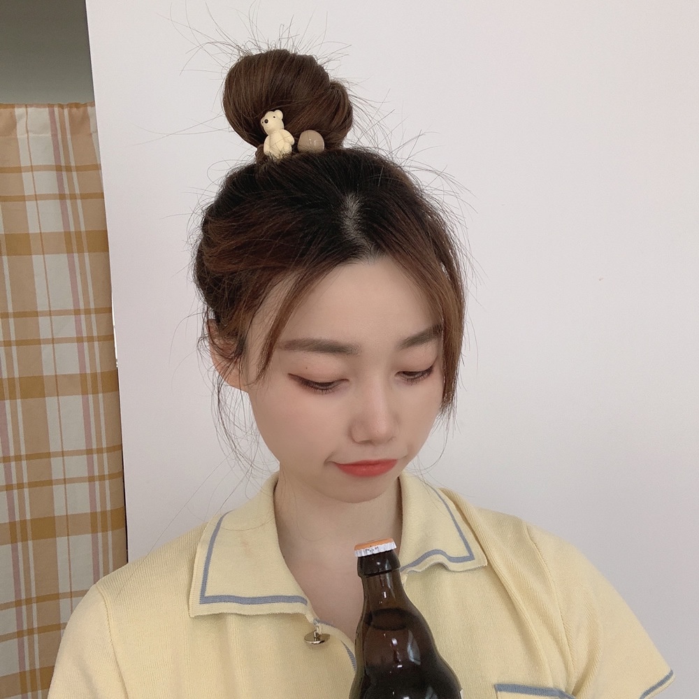 Kẹp tóc hình hoa/ gấu dễ thương cho nữ