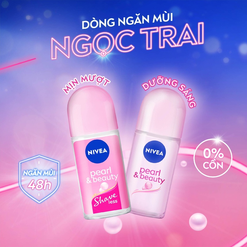 Lăn ngăn mùi Nivea ngọc trai đẹp quyến rũ (50ml) 83735