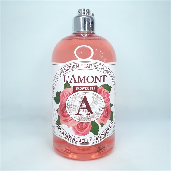 Sữa tắm mịn da Lamont En Provence Shower Gel Rose & Royal Jelly 500ml