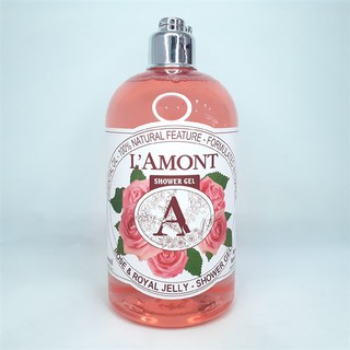 Sữa tắm mịn da Lamont En Provence Shower Gel Rose & Royal Jelly 500ml