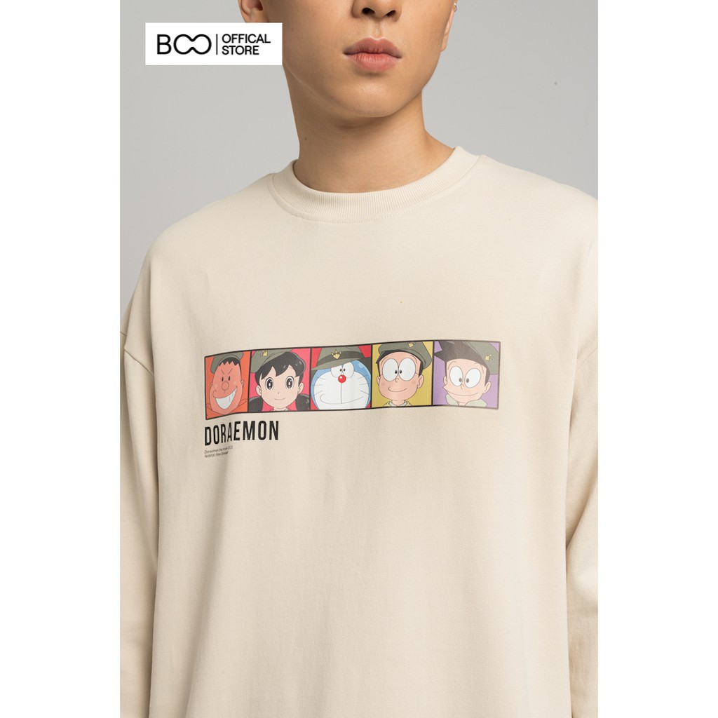 Áo Nỉ Không Mũ Nam Nữ Unisex BOO Dáng Oversize In Hình 5 Nhân Vật Doreamon Trước Ngực Lạ Mắt | BigBuy360 - bigbuy360.vn