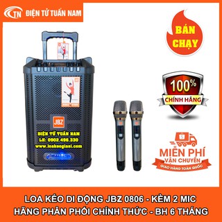 [FREESHIP TOÀN QUỐC] LOA KÉO DI ĐỘNG JBZ 0806