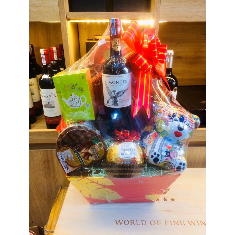 MÀNG CO GÓI GIỎ QUÀ TẾT -  1 kí Túi màng co giỏ quà