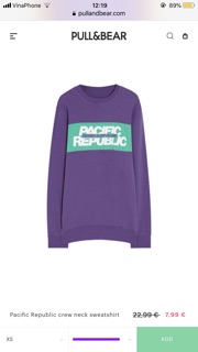 Áo Sweater pull & bear