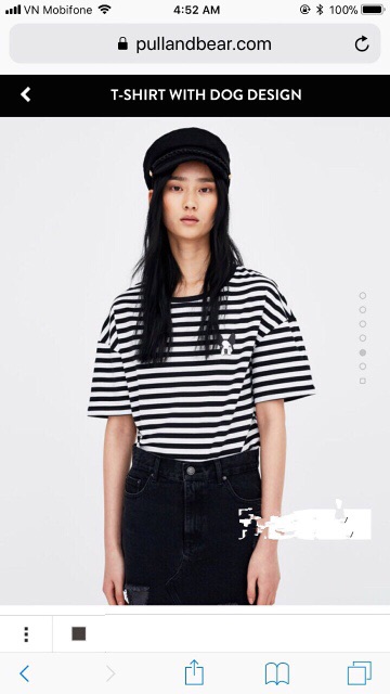 Áo thun Pull&Bear Vnxk