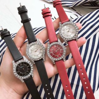 ⚡CHOPARD nữ viền đá bạc⚡
