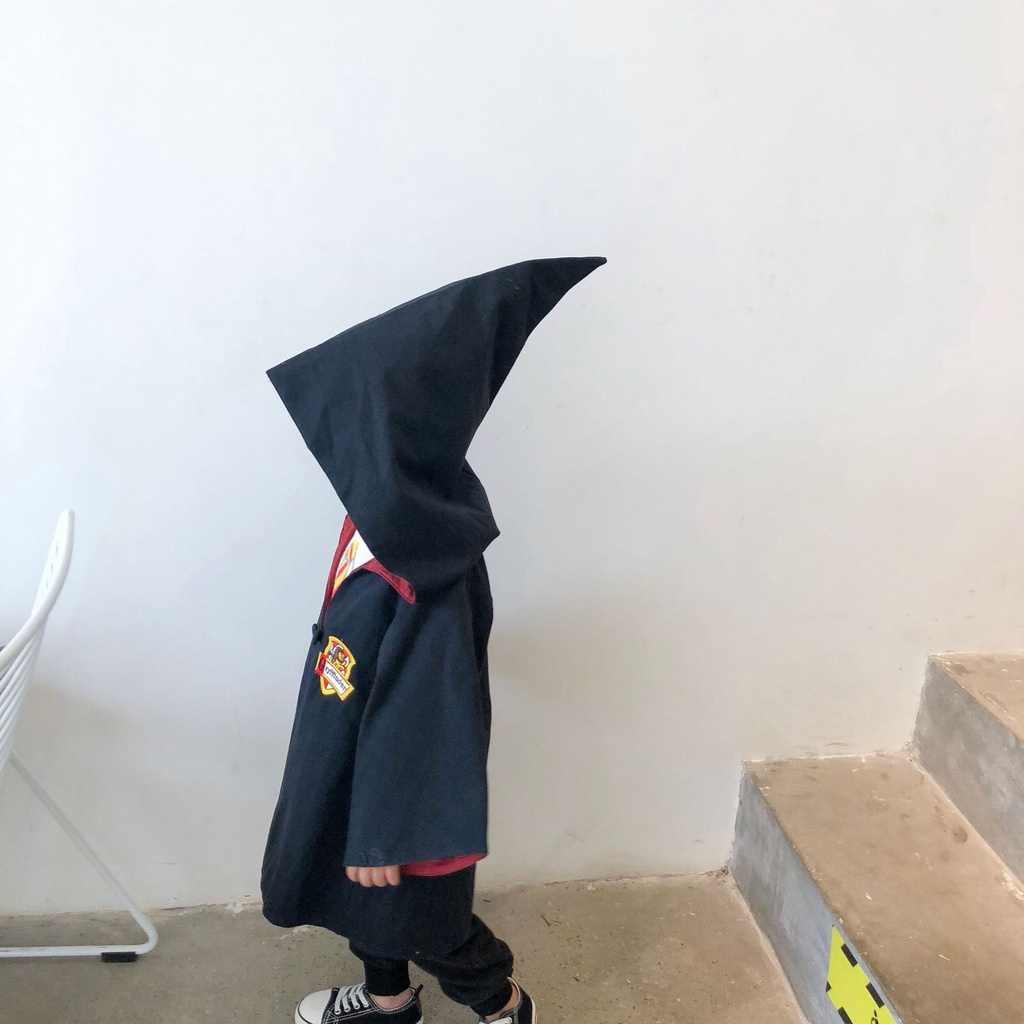 Áo choàng hóa trang phù thủy phong cách Harry Potter xinh xắn dành cho trẻ em