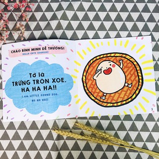 Ehon Nhận Biết - Bé Trứng Tròn Xoe - Trứng Luộc