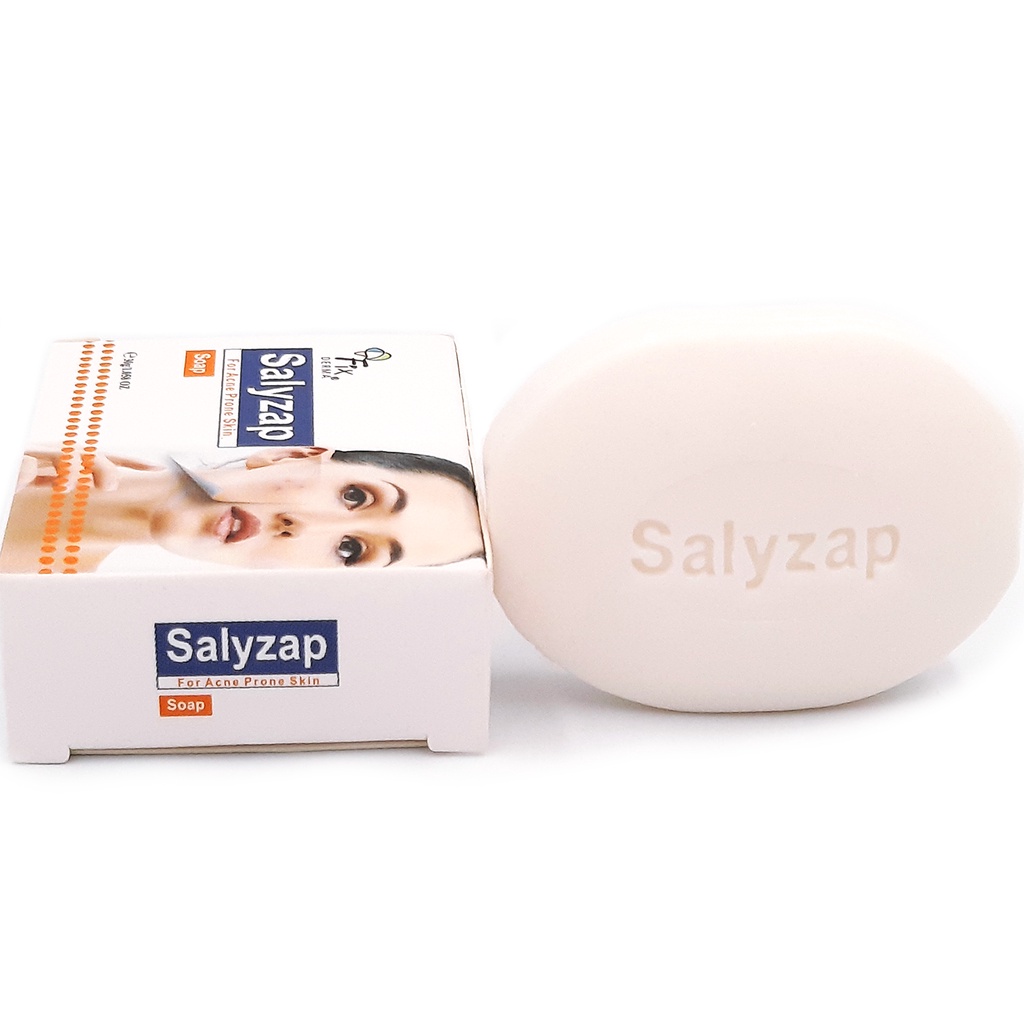 Xà Phòng Giảm Mụn Mờ Thâm Nám Fixderma Salyzap Soap 30g [Nhập Khẩu Chính Hãng]