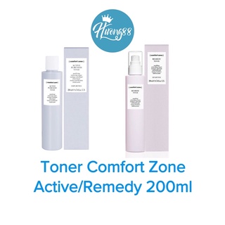 Toner Cho Da Dầu Và Da Nhạy Cảm Comfort Zone 200ml Active Pureness/Remedy