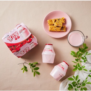 Sữa chuối & dâu & dưa gang (lọ nhựa 240ml)-(hộp giấy 200ml)