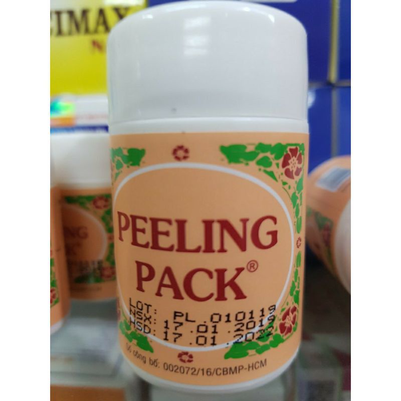 Gel Lột Mụn Peeling Pack ⚡ CAM KẾT CHÍNH HÃNG ⚡ Gel Foci lột tất cả loại mụn cám, mụn đầu đen, trứng cá