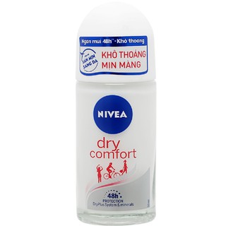 Lăn khử mùi 50ml cho nữ nivea khô thoáng