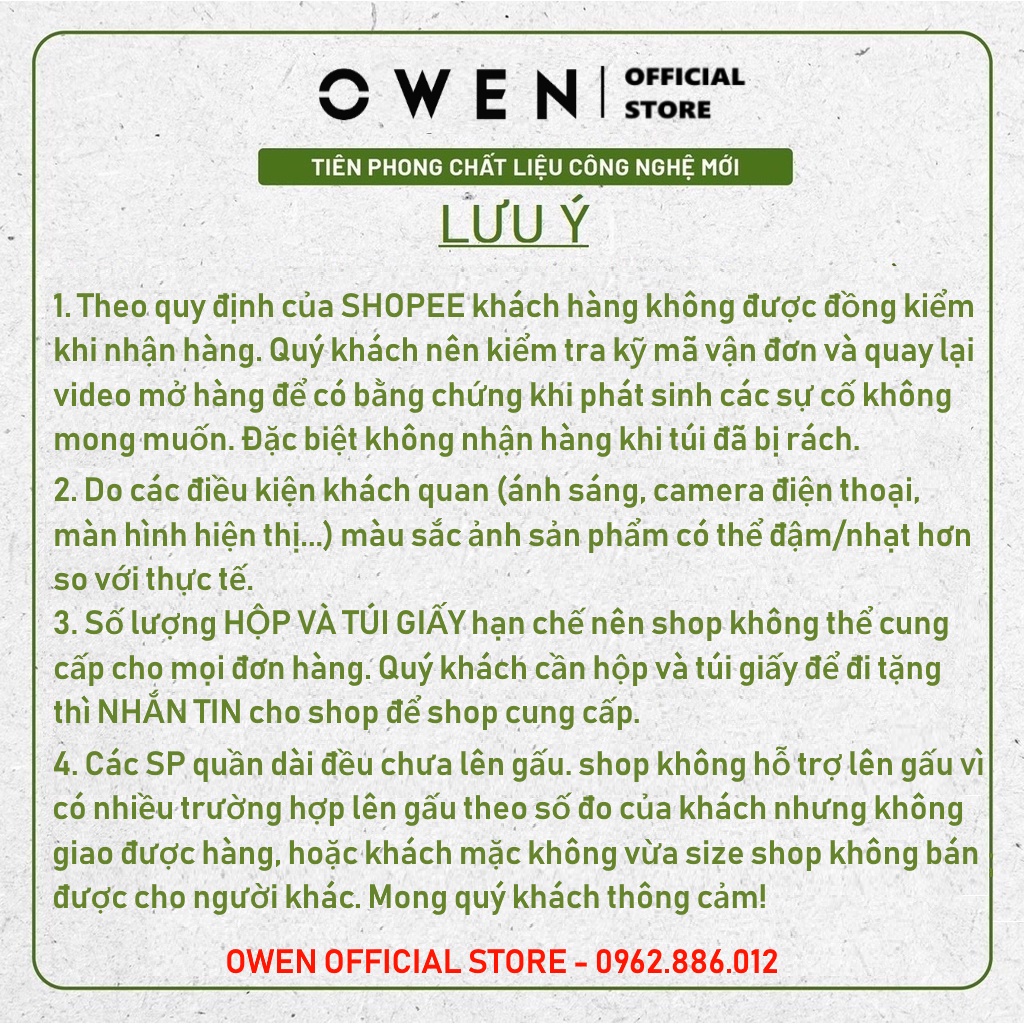 Quần Tây Nam Công Sở Cao Cấp OWEN QST220509 Quần Âu Dài Màu Đen Trơn Dáng Slim Fit Cạp Tăng Đơ Ống Đứng Vải Polyester