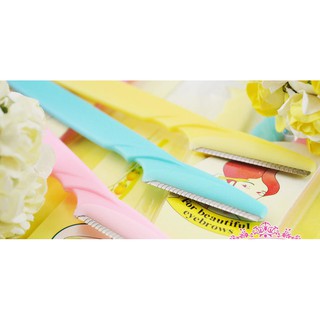 Dao cạo lông mày vỉ 1 chiếc kèm 1 lưỡi thay