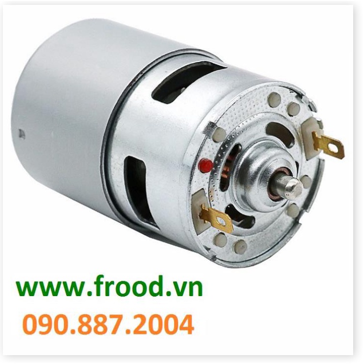 Các loại động cơ DC: 370, 540, 545, 775 và phụ kiện chế máy mài, máy cắt, máy khoan