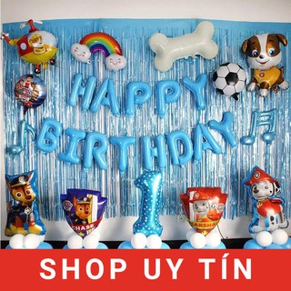 SET TRANG TRÍ THÔI NÔI SINH NHẬT TUỔI CÚN, BÉ TRAI BÉ GÁI, SINH NHẬT 1 TUỔI, TUỔI CHÓ, PHỤ KIỆN SINH NHẬT GIÁ RẺ, GIÁ SỈ