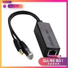 CÁP POE SPLITTER 12V-1A 100M CẤP NGUỒN CHO CAMERA, WIFI | BigBuy360 - bigbuy360.vn