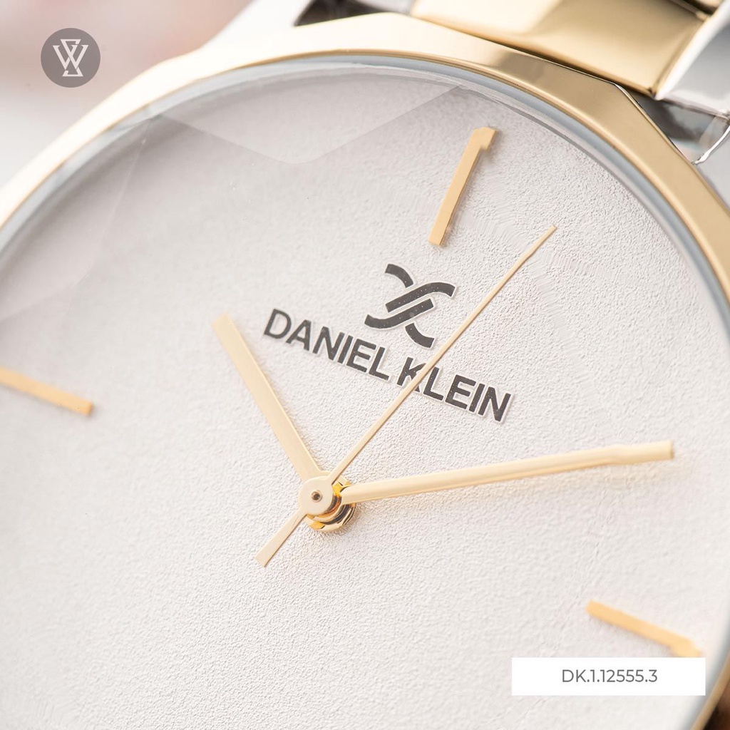 Đồng Hồ Quartz Nữ Daniel Klein WATCHSTORE DK.1.12555.3 Mặt Kính Khoáng 34mm, Dây Kim Loại, Vỏ Thép Không Gỉ