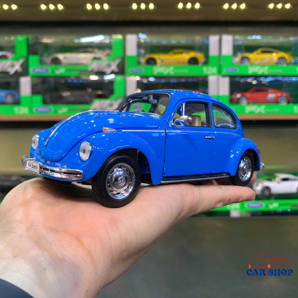 Xe Mô Hình Volkswagen Classic Beetle Tỉ Lệ :24 Của Hãng Welly