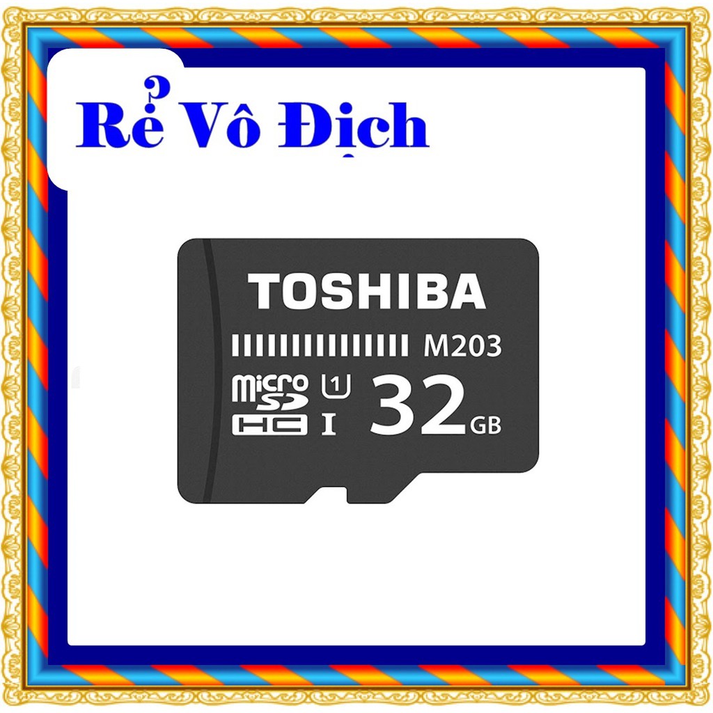 Thẻ nhớ Toshiba 16GB M203  Tốc độ cao 80MB - 100Mb/S