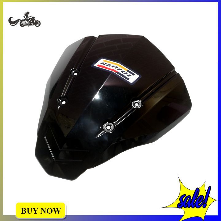 MÃO CHẮN GIÓ TRONG SUỐT LẮP CHUẨN WINNER X mẫu 3 (Logo chữ ngẫu nhiên) Kèm 4 ốc vàng