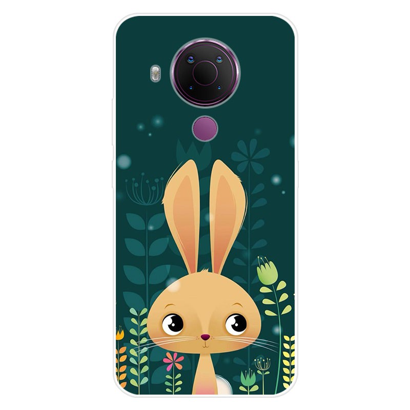 Ốp điện thoại từ TPU silicon mềm họa tiết hoạt hình dễ thương dành cho Nokia 5.4 Nokia5.4