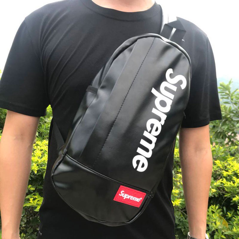 🔥[𝑩𝑨𝑪𝑲 𝑻𝑶 𝑺𝑪𝑯𝑶𝑶𝑳] Túi bao tử Supreme Big Da Unisex - Hotrendy 2019 - Ảnh Thật, GIÁ SỈ RẺ nhất thị trường