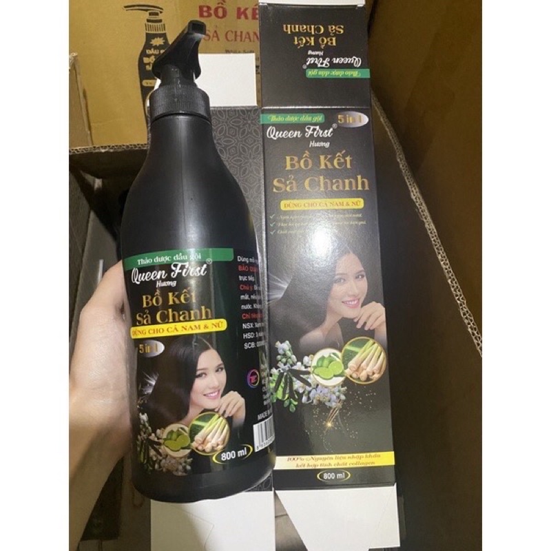 Dầu gội bồ kết xả chanh 800-850ml