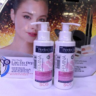 PERFECTA FEMINA SOS - DUNG DỊCH VỆ SINH PHỤ NỮ 150ML (CHÍNH HÃNG Làn Da Đẹp)