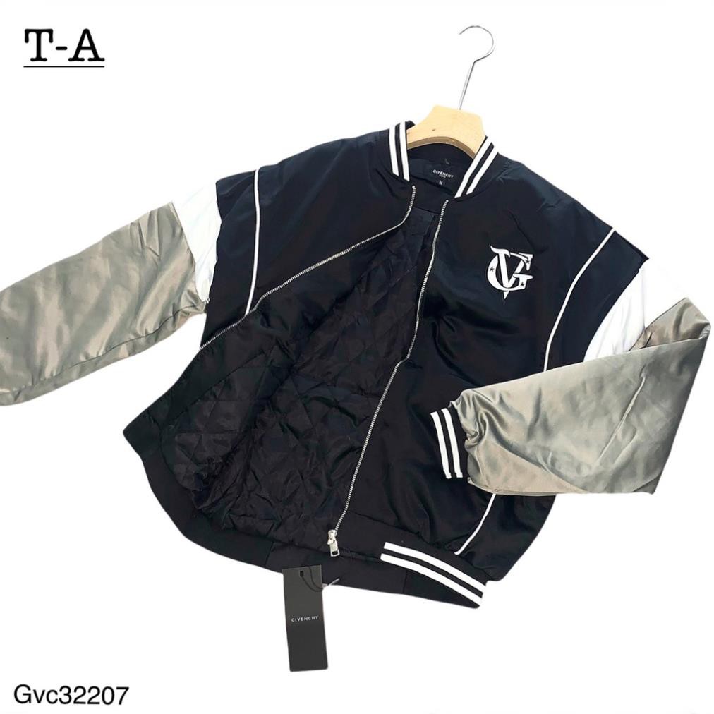 Áo khoác bomber Gvc 3 lớp trần bông siêu hot_Áo phao bomber Gvc trần bông cao cấp