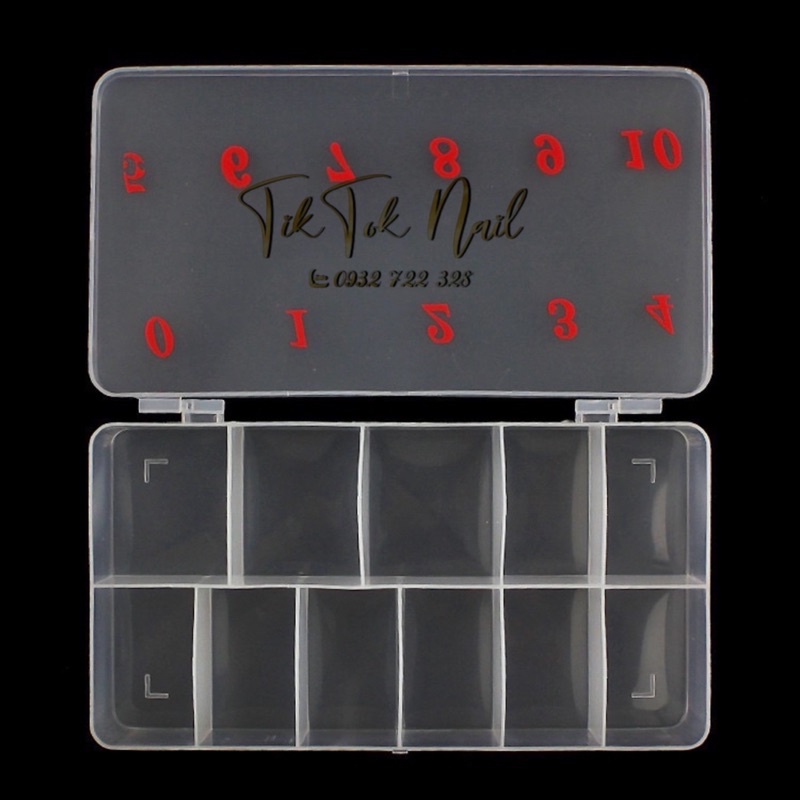 hộp nhựa đựng móng 10 số và 11 số