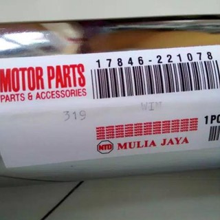 Ống pô chuyên dụng cho xe mô tô honda win 100 ntd 83