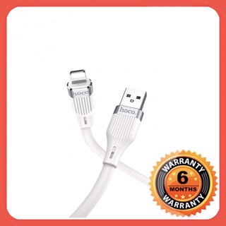 Hoco u72-cáp sạc nhanh bọc silicon chống đứt đủ 3 loại chân lightning/micro usb/type-c