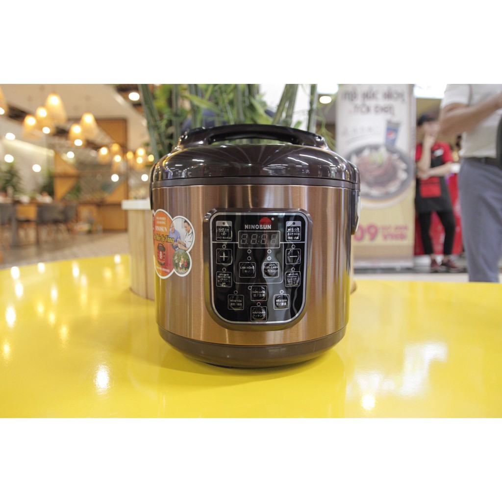 [ELHACOIN8 hoàn tối đa 500K xu] [Nhập HKAUN500 Giảm 500k] NINOSUN Chính Hãng Nồi Cơm Điện Tách Đường NNS-868