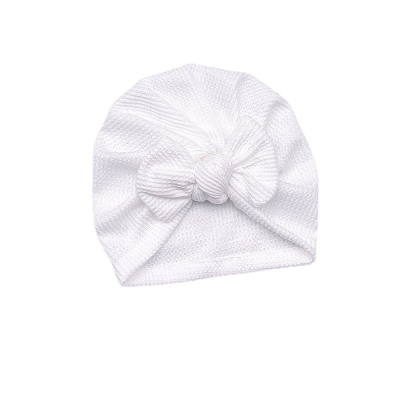 Mũ Turban Thắt Nơ Dễ Thương Cho Bé Từ 0-2 Tuổi