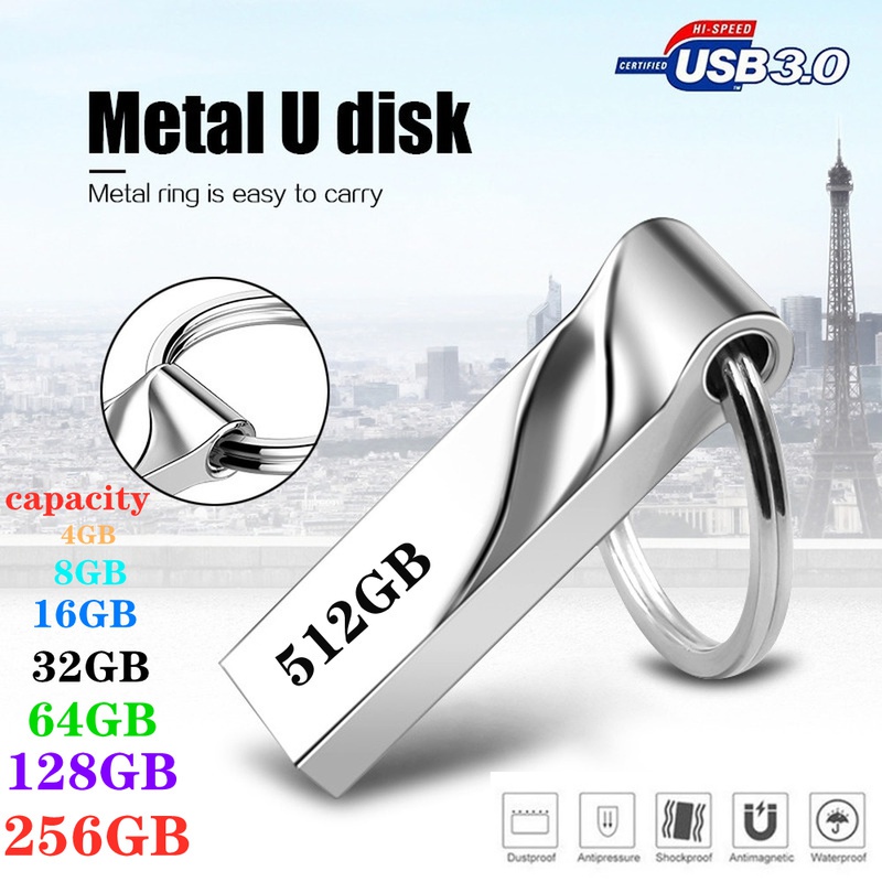 Ổ Đĩa Flash USB 3.0 4GB / 8GB / 16GB / 32GB / 64GB Chuyên Dụng Cho Máy Tính / Laptop / Loa / Loa Ngoài / Video / Video
