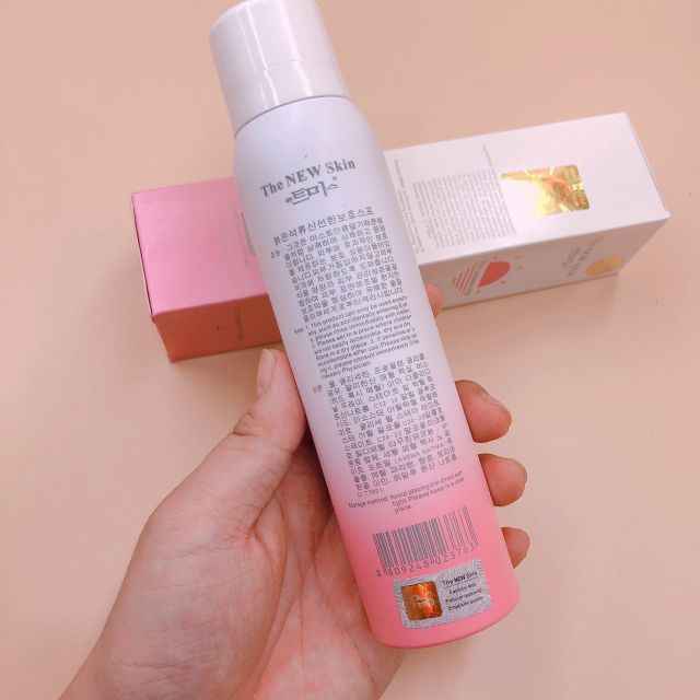 Xịt chống nắng The New Skin Protective Spray White Body SPF50 Sun Screen