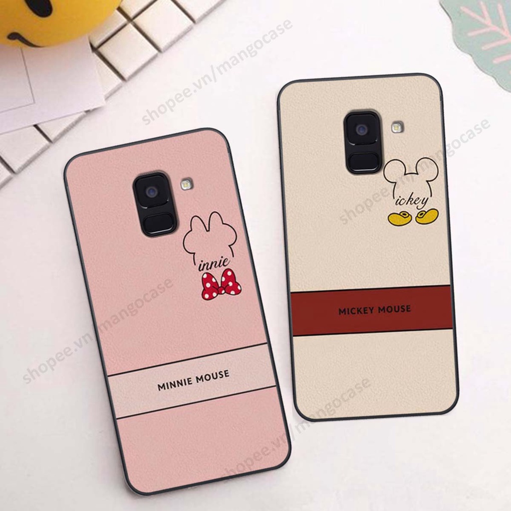 Ốp lưng Samsung A6 2018 / A6 Plus / A6+ in hình happy nice, bé gấu đáng yêu