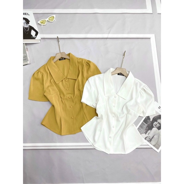 ÁO KIỂU THIẾT KẾ FORM NGẮN