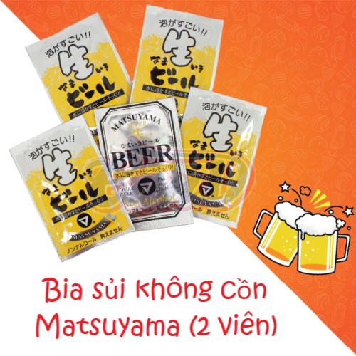 Bia sủi không cồn Matsuyama (2 viên)