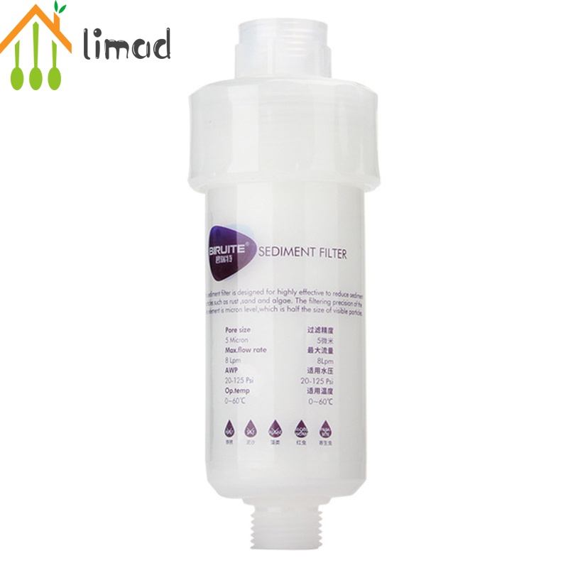 Đầu Lọc Nước 5 Micron PP Có Thể Thay Thế Tiện Lợi Cho Nhà Bếp