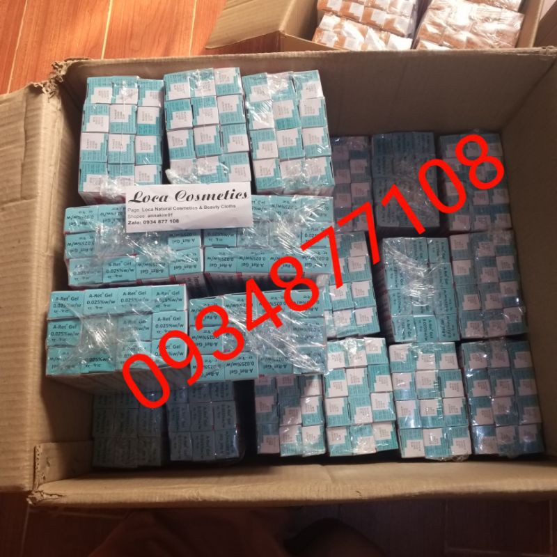 [Chính Hãng-Có sỉ] Tretinoin aret gel USP 0.025%, 0.05%, 0.1% - Gel giảm mụn, chống lão hóa, đều màu da | BigBuy360 - bigbuy360.vn