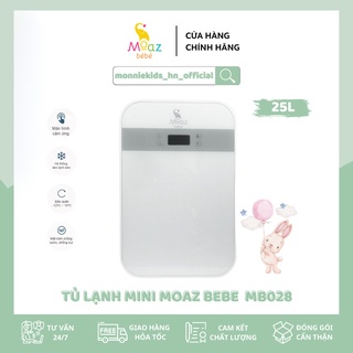 Tủ lạnh làm mát mini Moaz bebe MB028 25l, tủ lạnh đa năng tiết kiệm năng lượng - Monnie Kids Official