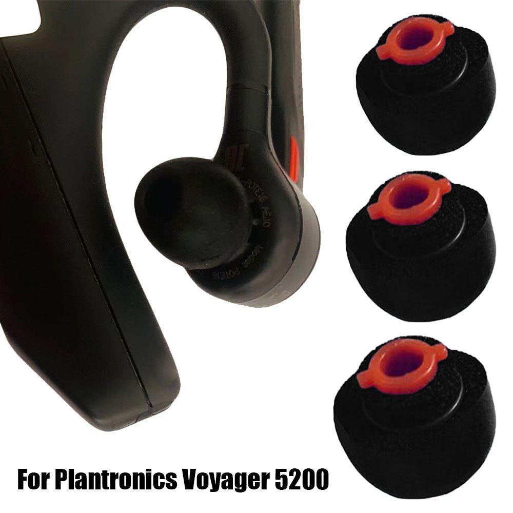 MYRONGVN Nút Bọc Đầu Tai Nghe Bằng Silicone Mềm Chống Bụi Cho Plantronics Voyager 5200