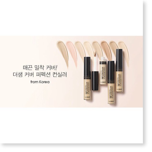 [Mã chiết khấu giảm giá sỉ mỹ phẩm chính hãng] [CÓ SẴN] Che Khuyết Điểm The Saem Cover Perfection Tip Conceale