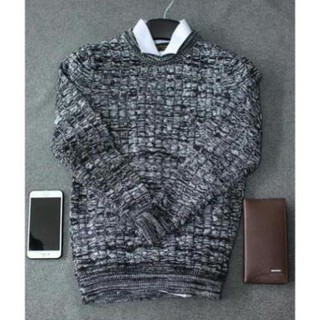 Áo Len Thừng unisex, Cổ Tròn, Áo Len Nam nữ, Nhiều Màu, Len Vặn Thừng Cao Cấp Dáng ôm nhẹ cho cả nam và nữ -xmen.store