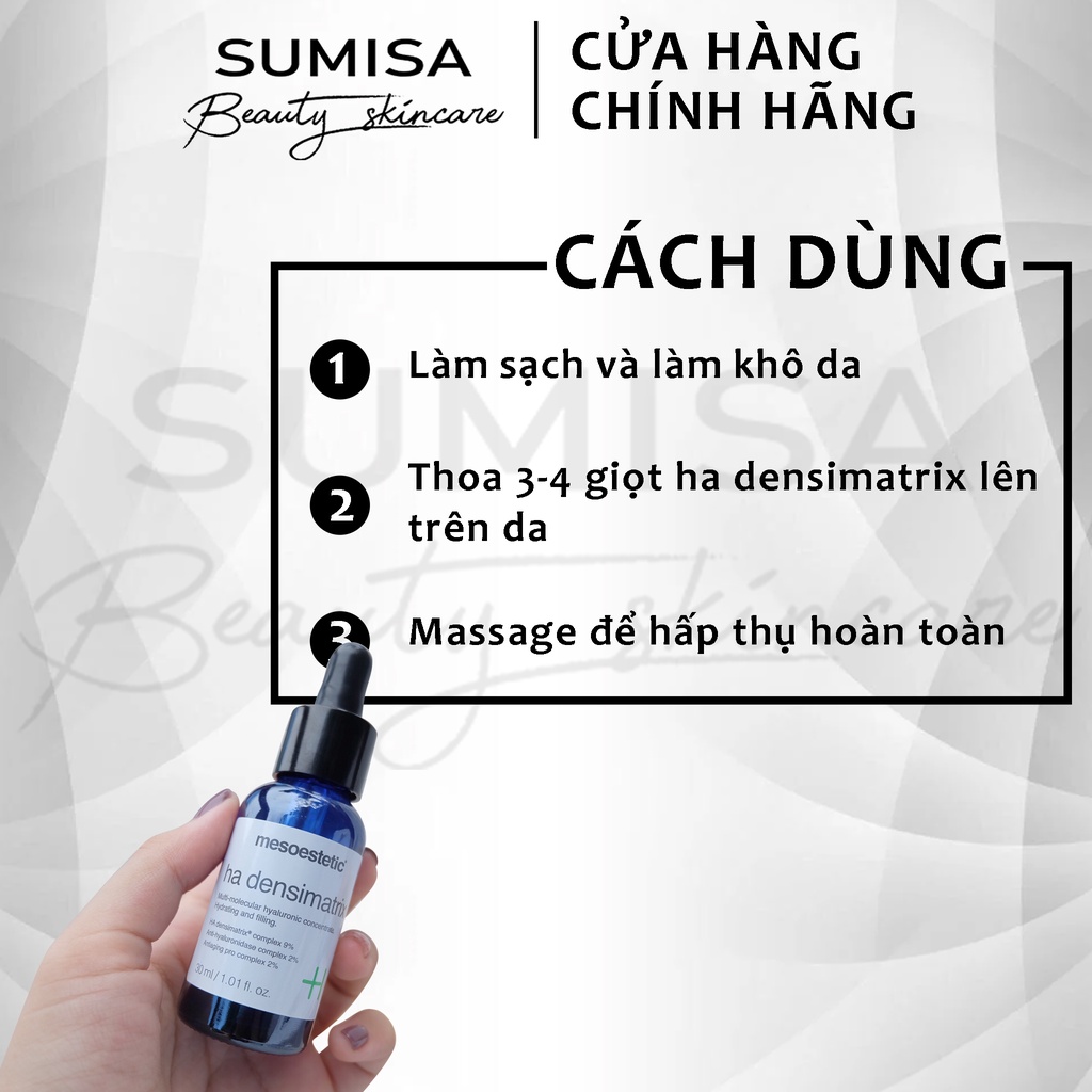 Mesoestetic HA Densimatrix Tinh chất dưỡng ẩm, chống lão hóa da
