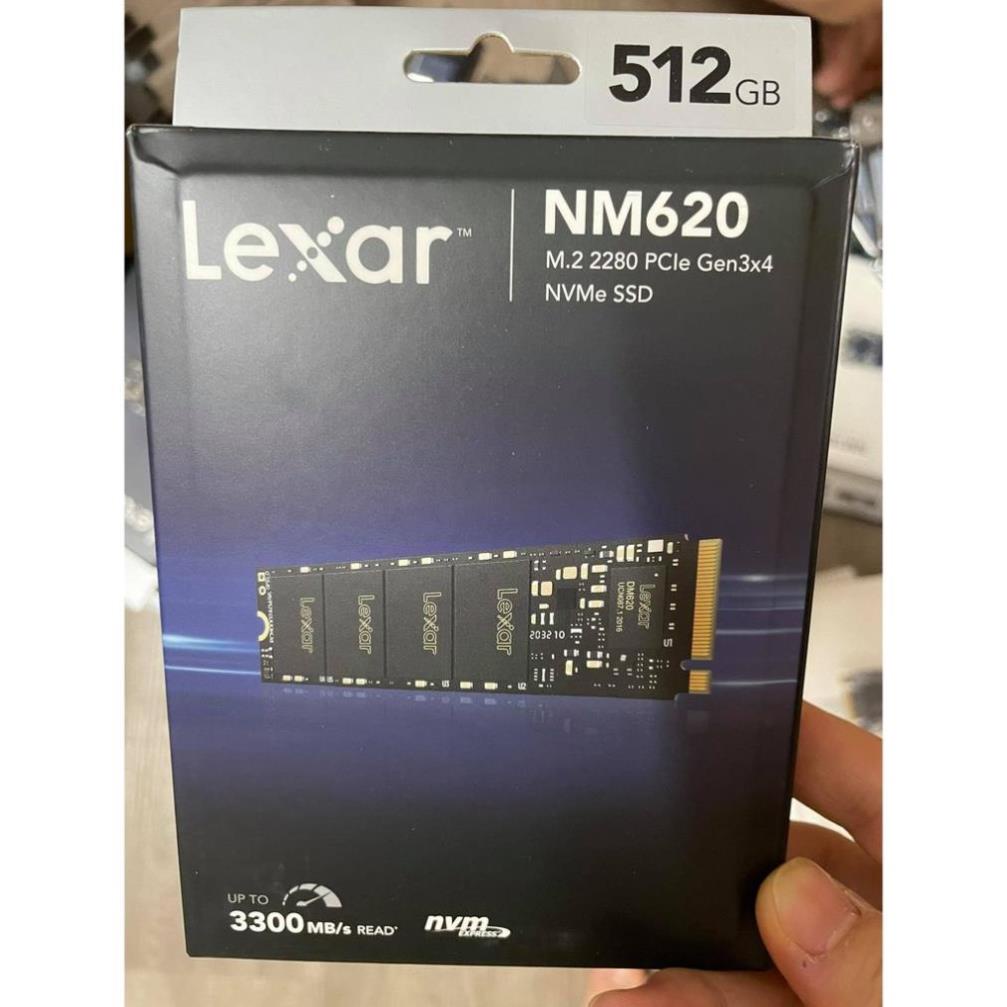 Ổ Cứng SSD 256GB 512GB Lexar NM620 NVMe M2 PCIe Gen 3 x4 2280