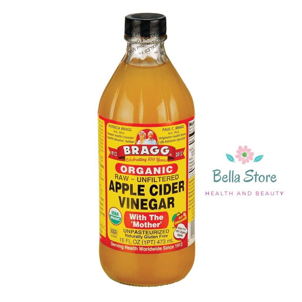Giấm táo Bragg 473ml